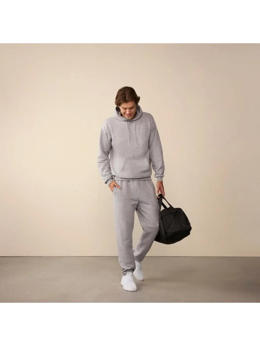 Cozy EcoSmart Fleece Hoodie for Men & Women - Midweight Sweatshirt, Big & Tall